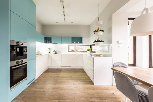 Aqua-and-white