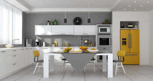 Yellow-and-white